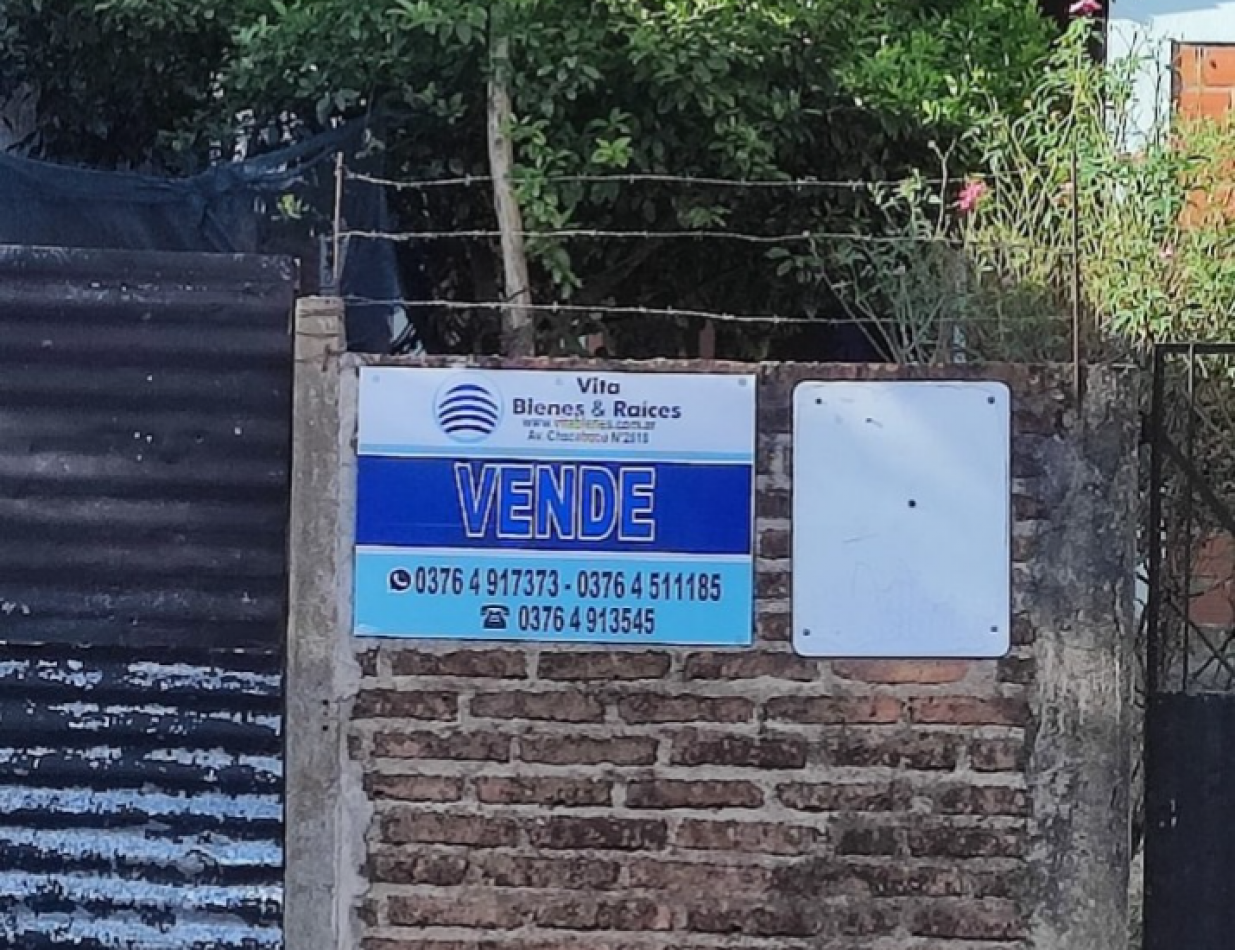 TERRENO EN VENTA CON CASA A RECICLAR  Z/ F. AMEGHINO Y FCO. DE HARO