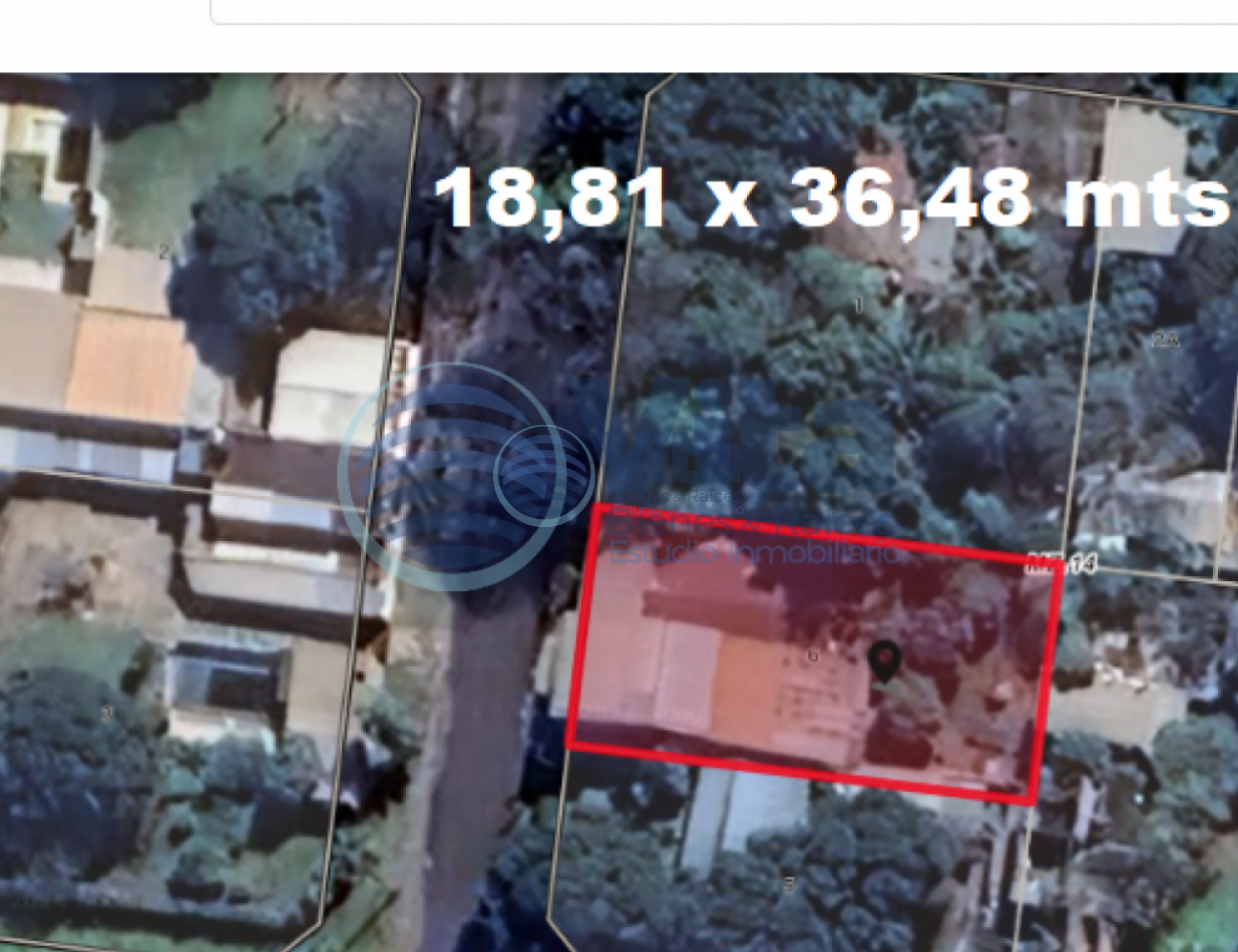 TERRENO EN VENTA -  Z/BUSTAMANTE Y AGUADO -GRAN LOTE  692M2  YVYRA  PYTA