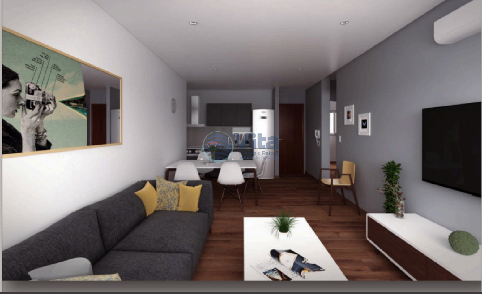 DEPARTAMENTO EN VENTA 2 DORM -EDIFICIO MADROÑO 3°Piso