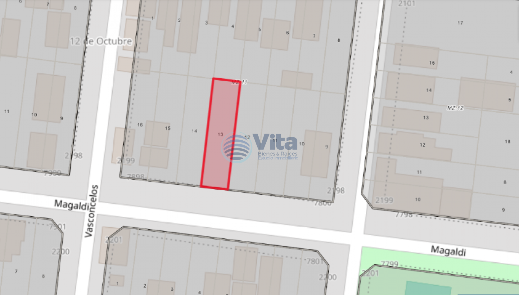 TERRENO EN VENTA ZONA/AV TACUARI Y KOLPING  CHACRA 151