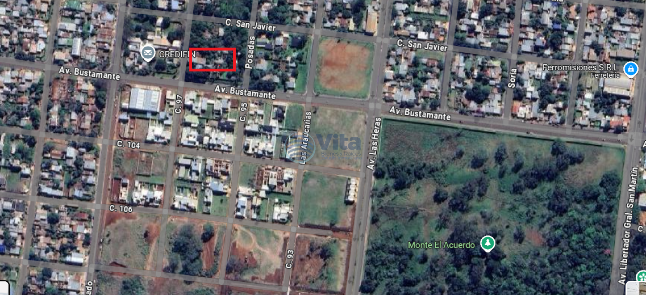 TERRENO EN VENTA -  Z/BUSTAMANTE Y AGUADO -GRAN LOTE  692M2  YVYRA  PYTA
