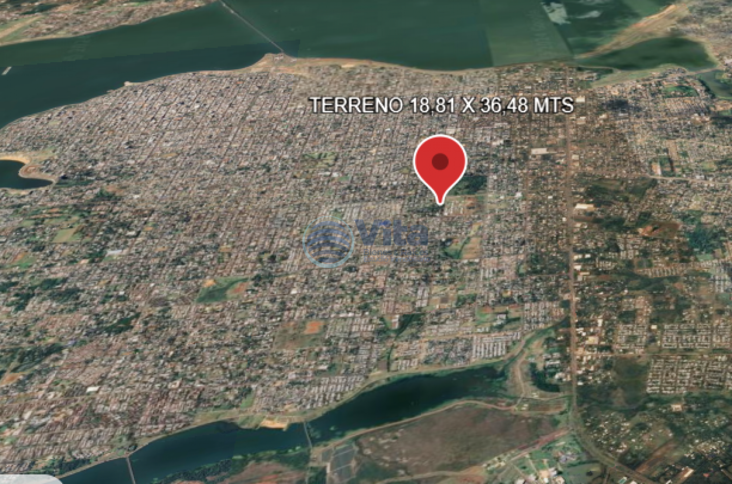 TERRENO EN VENTA -  Z/BUSTAMANTE Y AGUADO -GRAN LOTE  692M2  YVYRA  PYTA
