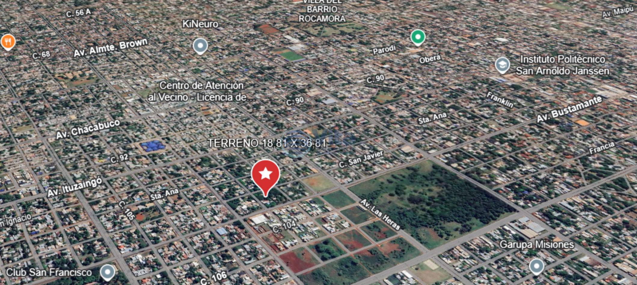 TERRENO EN VENTA -  Z/AV. BUSTAMANTE Y GOTISCHALK -GRAN LOTE  692 M2  YVYRA  PYTA