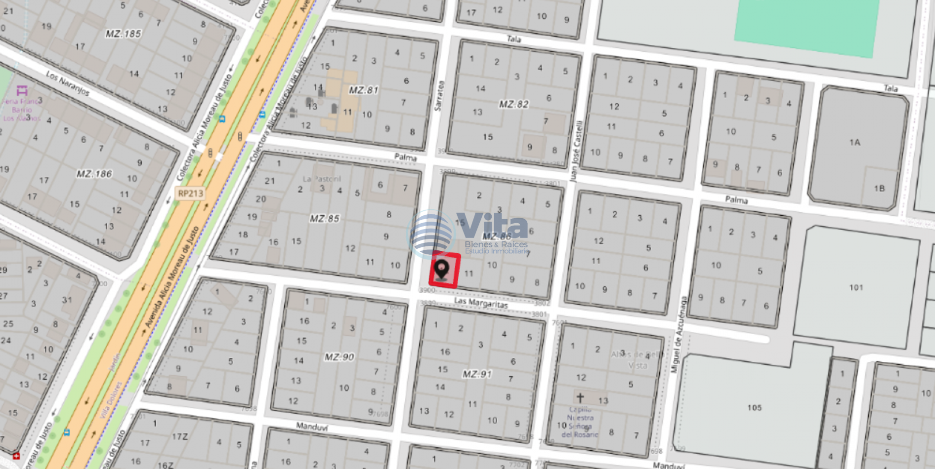 CASA EN VENTA CON AMPLIO TERRENO EN ESQUINA   B° ALTOS DE BELLA VISTA