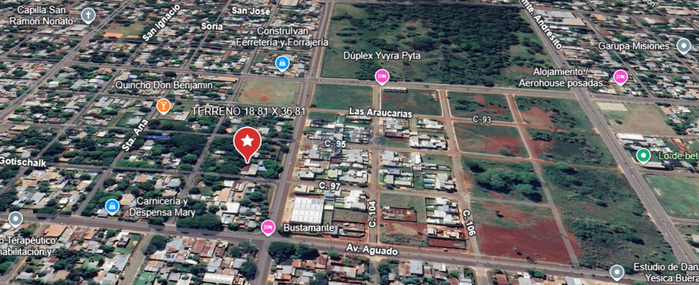 TERRENO EN VENTA -  Z/AV. BUSTAMANTE Y GOTISCHALK -GRAN LOTE  692 M2  YVYRA  PYTA