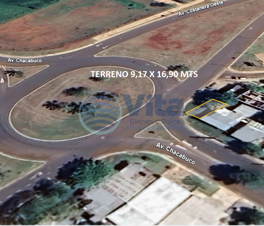 TERRENO EN VENTA COSTANERA OESTE Y AV. CHACABUCO