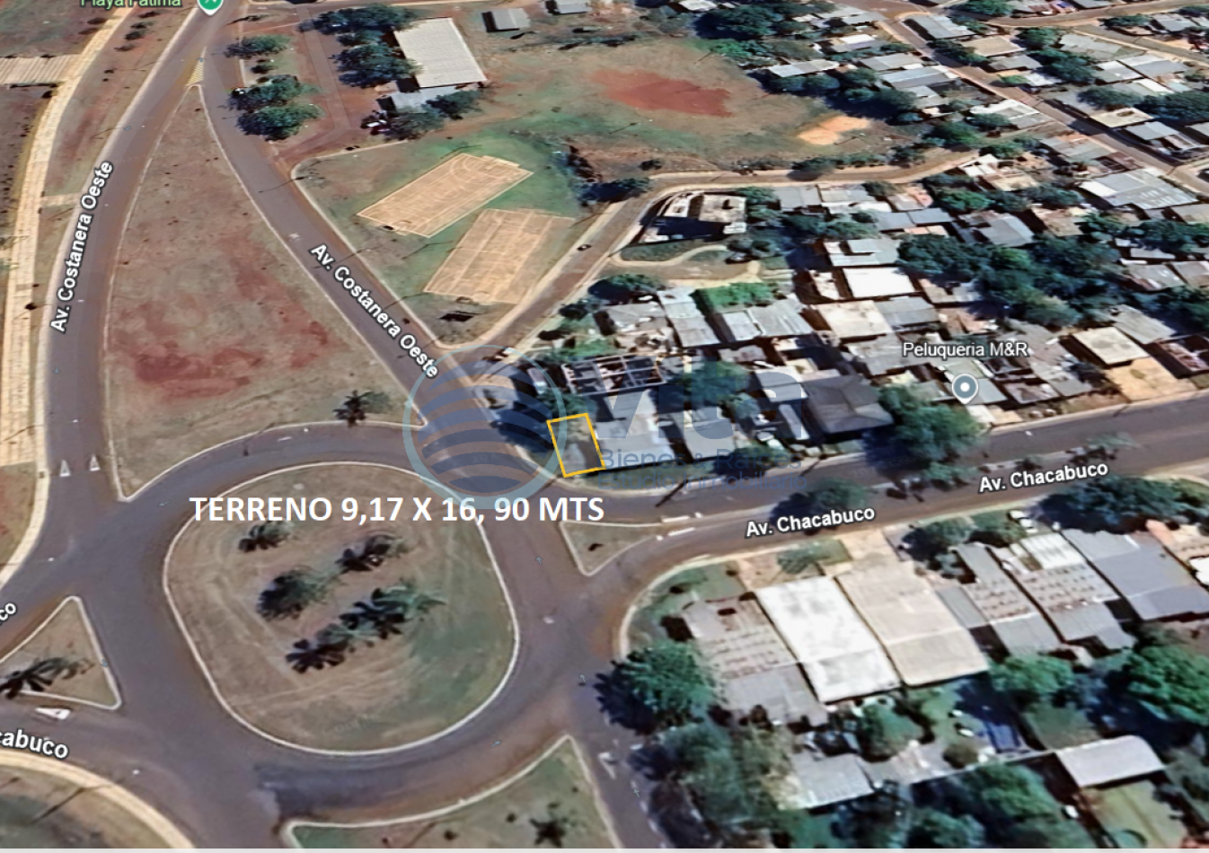 TERRENO EN VENTA COSTANERA OESTE Y AV. CHACABUCO
