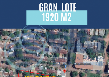 TERRENO EN VENTA EVA PERON Y B. PARERA GRAN LOTE